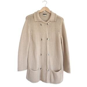 Lorena Antoniazzi Cashmere longline knit cardigan sweater jacket